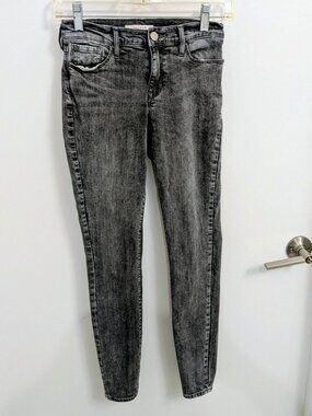 Gray High Rise Skinny Jeggings Jeans PacSun Size 24 Waist
